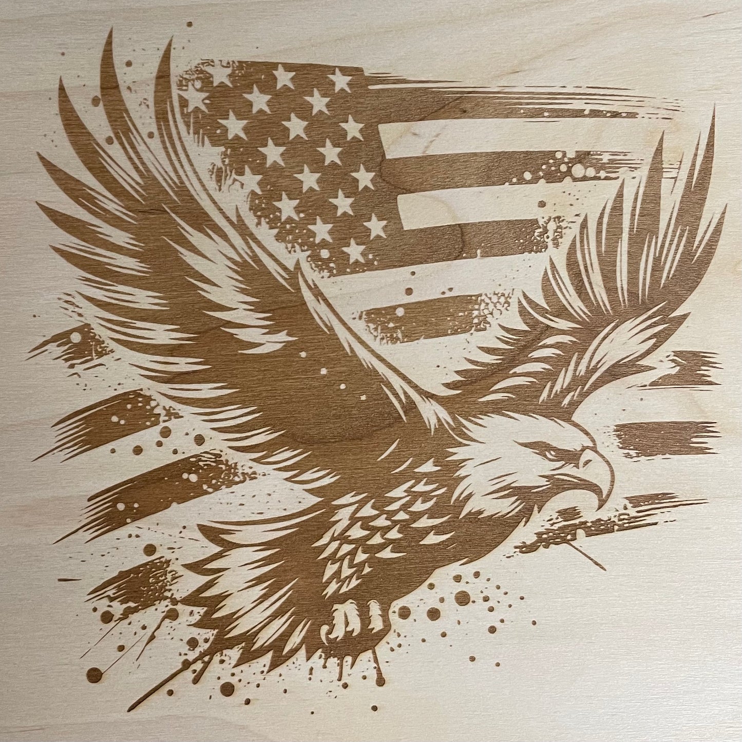 American Flag & Eagle Wall Decor
