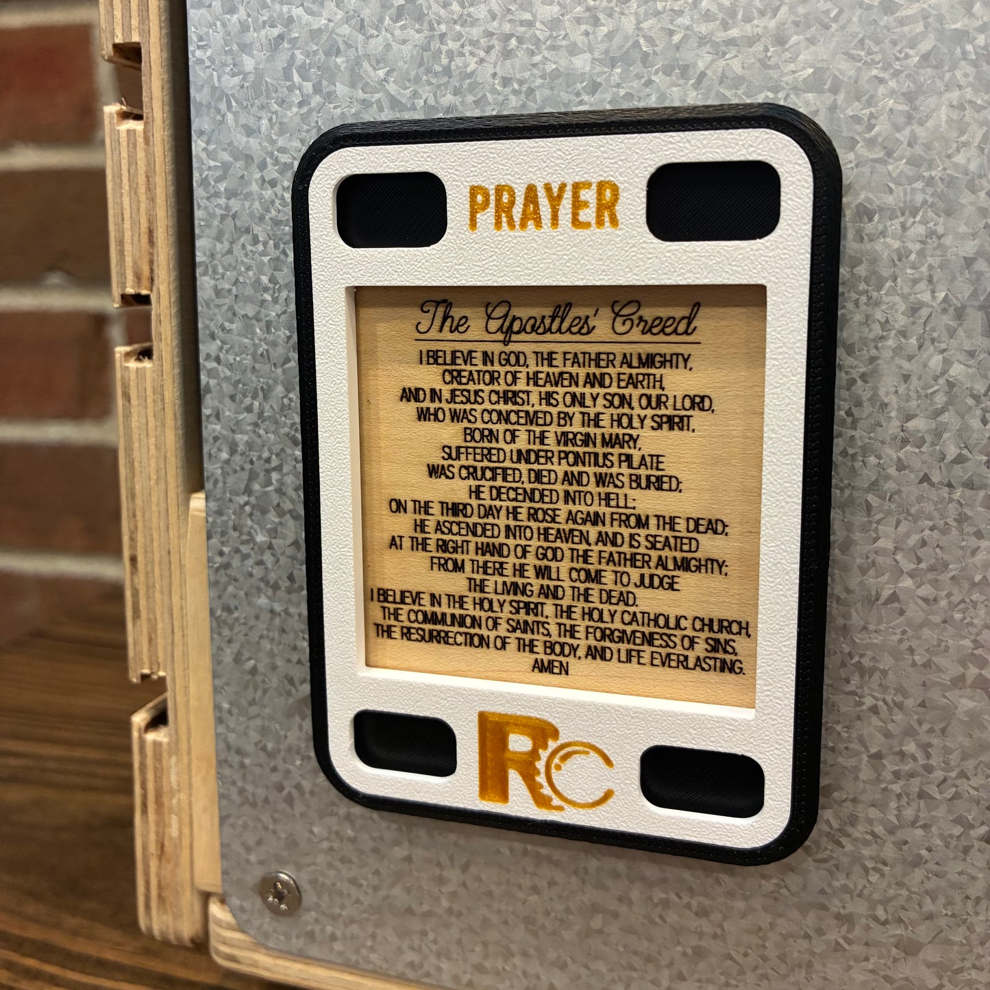 Apostles' Creed Prayer Magnet