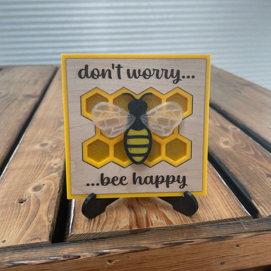 Honeybee & Honeycomb Tile