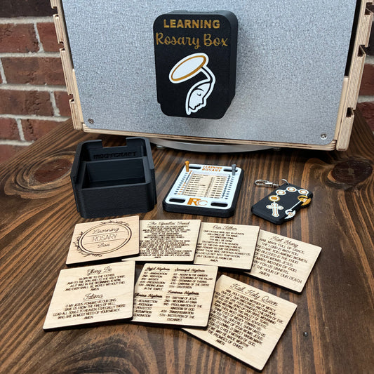 Personalized Learning Rosary Box