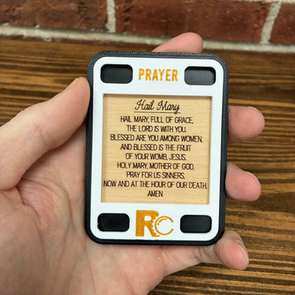 Hail Mary Prayer Magnet