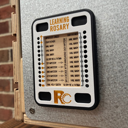 Learning Rosary Prayer Magnet