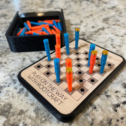 Checkers Mini Board Game