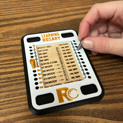 Learning Rosary Prayer Magnet