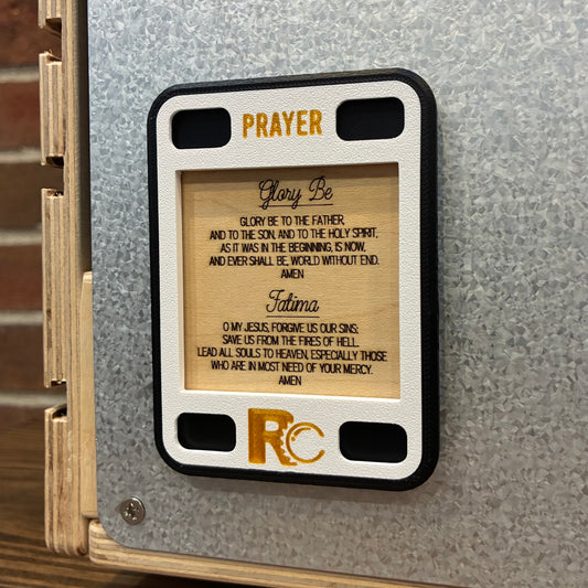 Glory Be & Fatima Prayer Magnet