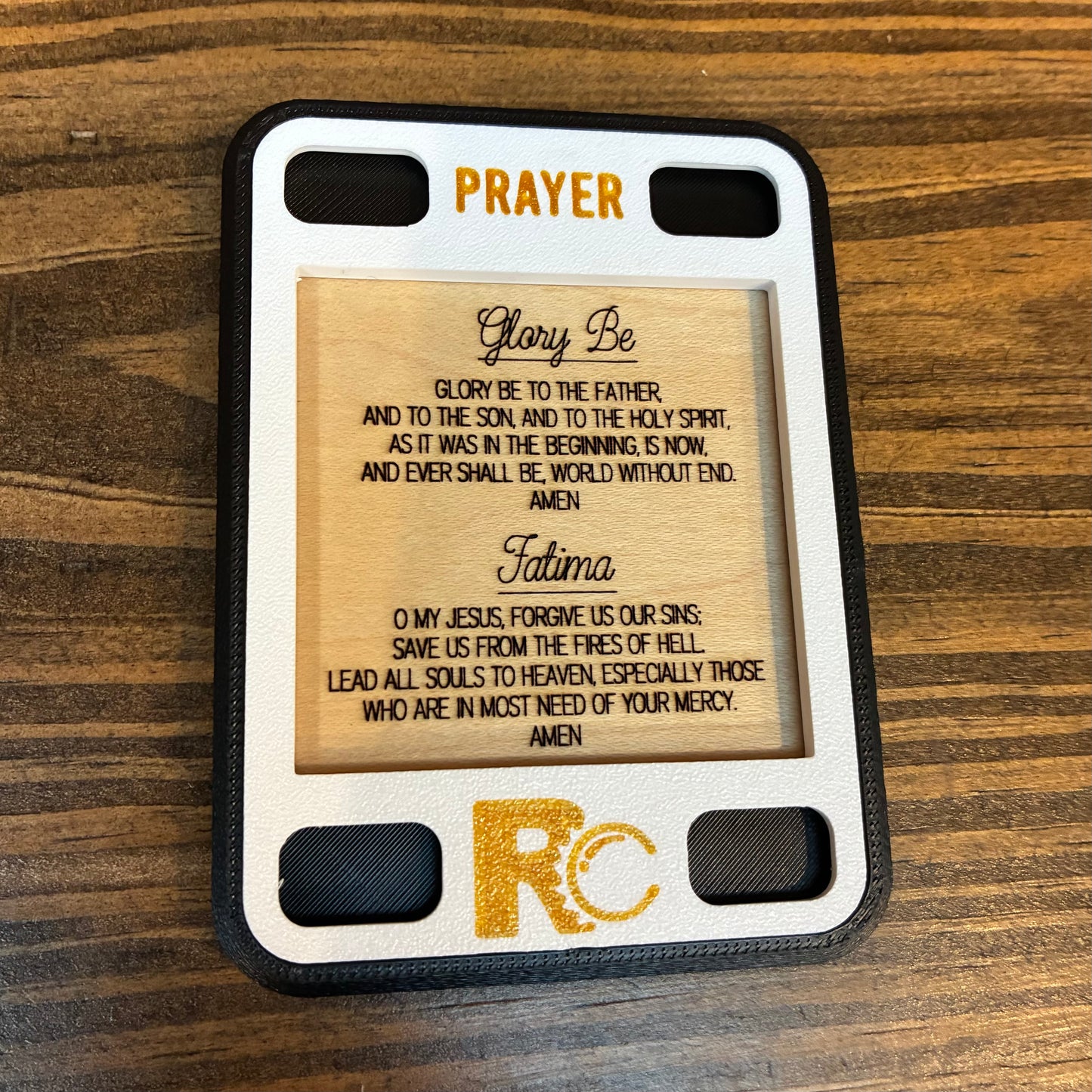 Glory Be & Fatima Prayer Magnet