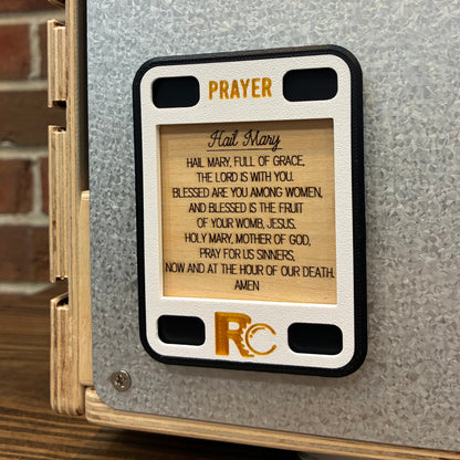 Hail Mary Prayer Magnet