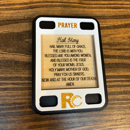 Hail Mary Prayer Magnet