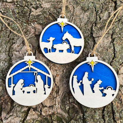 Nativity Ornaments