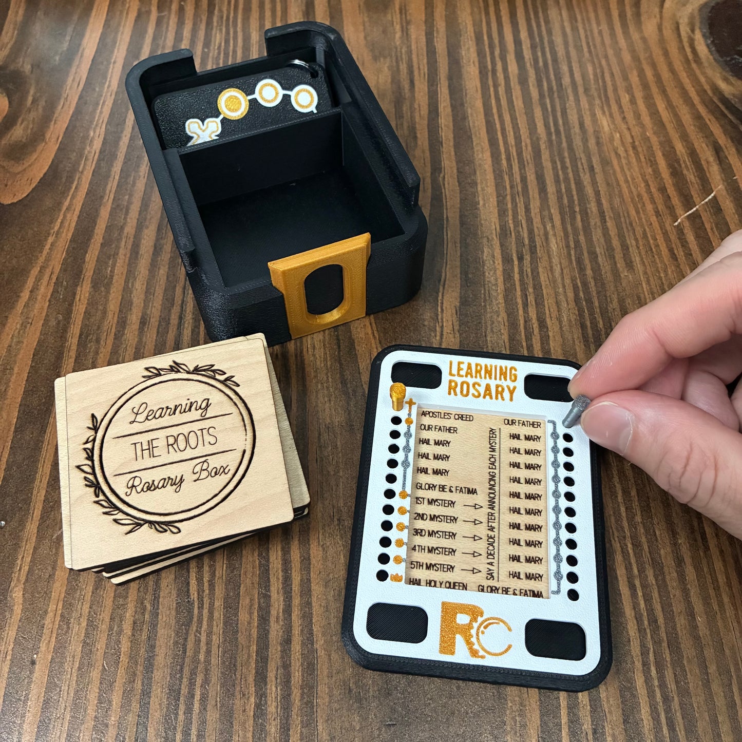 Personalized Learning Rosary Box