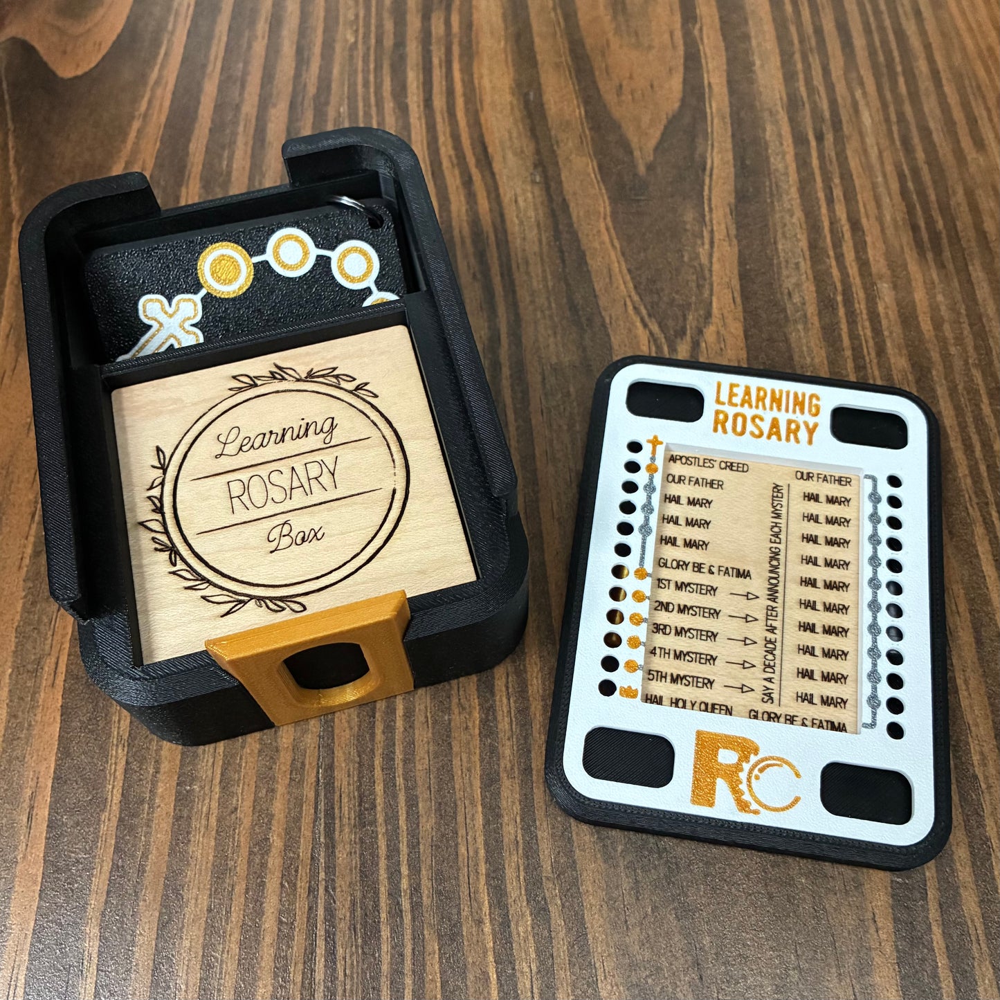 Personalized Learning Rosary Box
